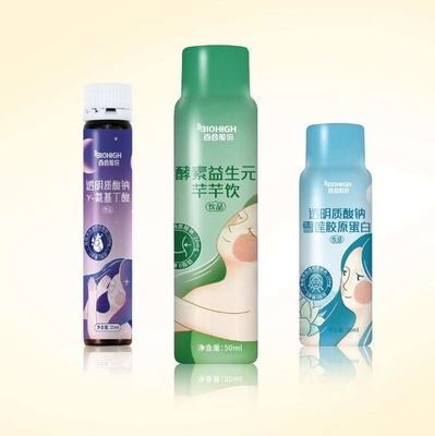 コラーゲンの飲み物の口頭液体は女性30ml 50ml OEMのガラスPEのびんニワトコ急速に広まる