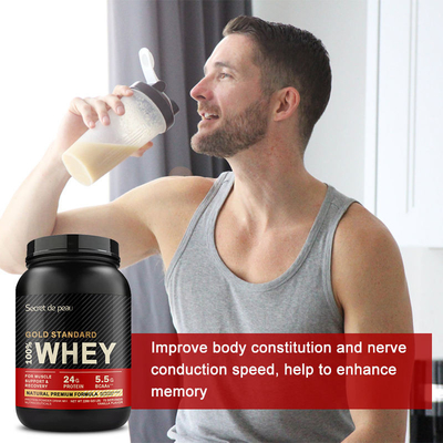OEM 5lbの商標の乳しよう蛋白質の隔離集団の粉ボディ筋肉建物の金本位100%の蛋白質の粉
