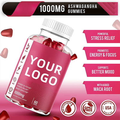 OEMの卸し売り有機性ashwagandhaのカプセルの完全菜食主義者のashwagandhaのgummies
