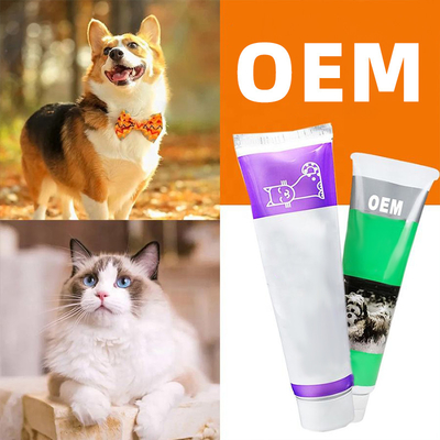 OEM&amp;ODM犬猫のビタミンの鉱物の健康な心配の補足120gペット栄養物のプラスのゲル