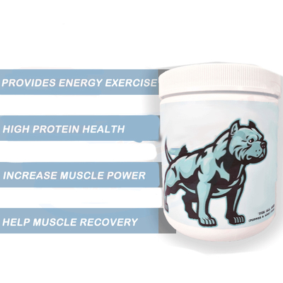 OEM NaturペットNutritの訓練の利益タブレットの補足の健康筋肉利益建築者犬の体重増加蛋白質の補足