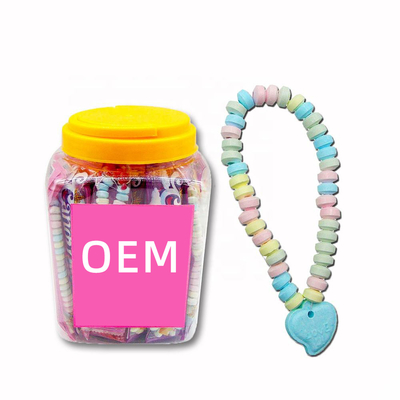 子供のためのOEMのタブレット キャンデーの完全菜食主義者の菓子のネックレスの菓子