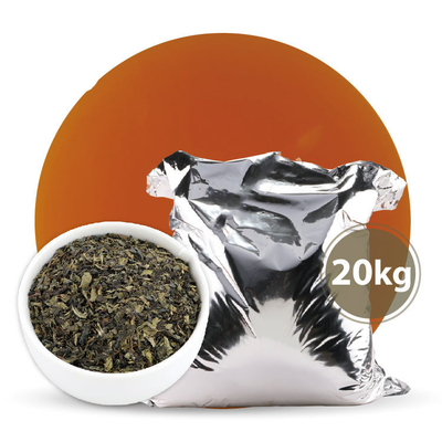OEMの卸売20kgのパッケージ袋の泡茶のための食料調達のジャスミンの緑茶の大きさの葉