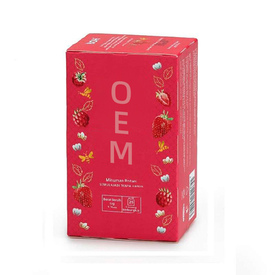 OEMの新しく、健康な飲料によって袋に入れられるいちごのラズベリーの平静のフルーツの茶