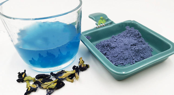 草の自然な乾燥された青い蝶エンドウ豆の花の茶OEM