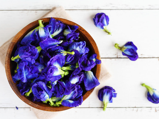 草の自然な乾燥された青い蝶エンドウ豆の花の茶OEM