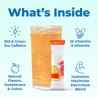 B12が酸化防止ミネラル水和を高めたOEMは電解物の混合された飲料の粉の固体飲料を最大にする