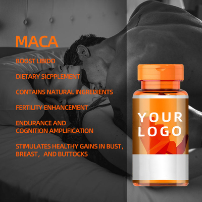 OEMの草の補足の人の活力は人の健康の人の健康のための有機性macaの丸薬を補う