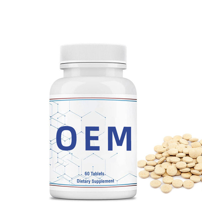 ODM OEMのヨウ素 タブレット65mgのカリウムのヨウ素は甲状腺剤サポート ヨウ素補足の丸薬を錠剤にする