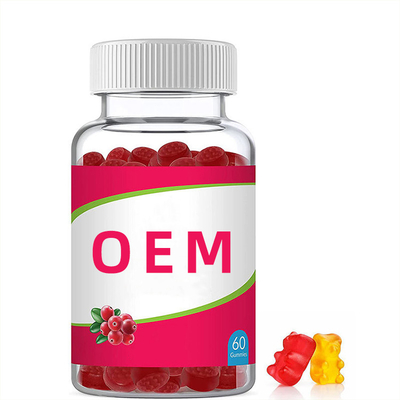 100%の自然な女性の栄養の補足のクランベリーのProbiotic Gummiesの尿道クランベリーの食糧補足